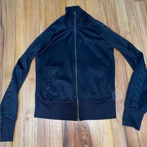 Puma women’s black tracksuit jacket